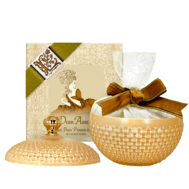 Rice Body Powder 6oz. in a Glass Vessel