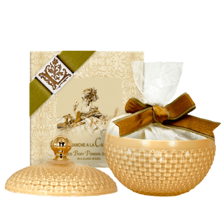 Rice Body Powder 6oz. in a Glass Vessel