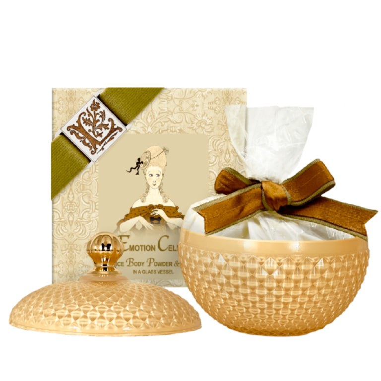 Rice Body Powder 6oz. in a Glass Vessel