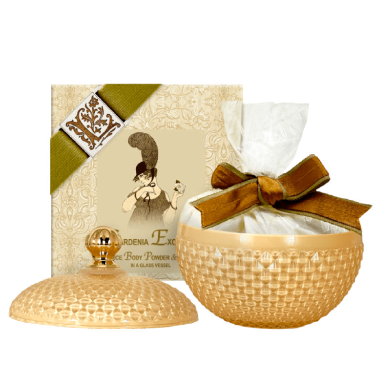 Rice Body Powder 6oz. in a Glass Vessel