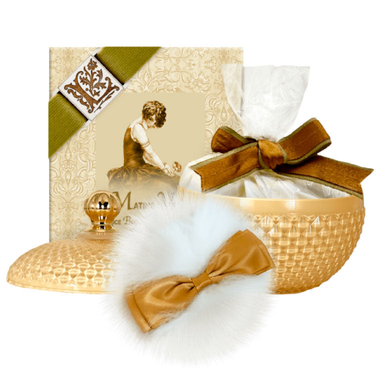Rice Body Powder 6oz. in a Glass Vessel