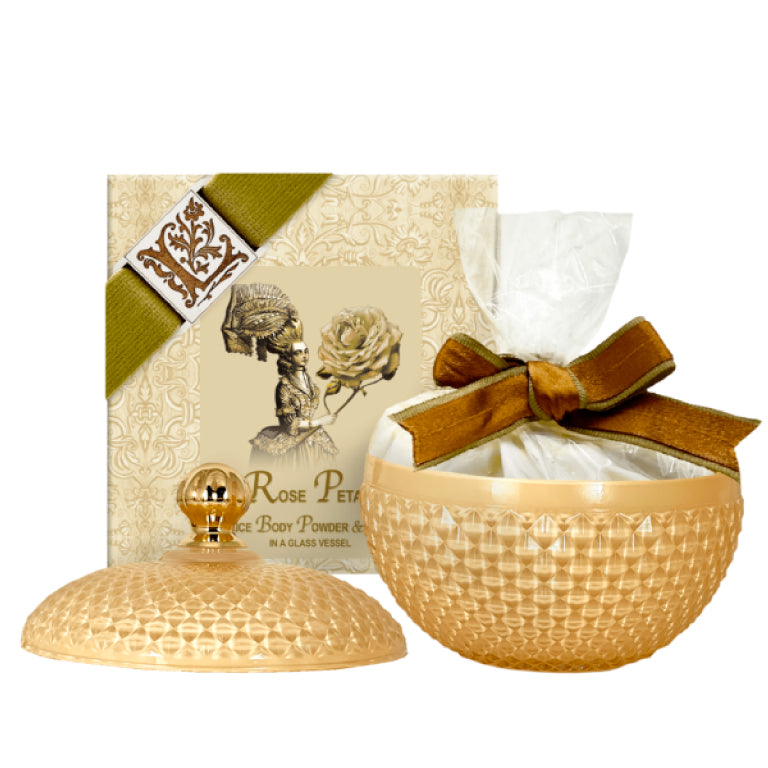 Rice Body Powder 6oz. in a Glass Vessel