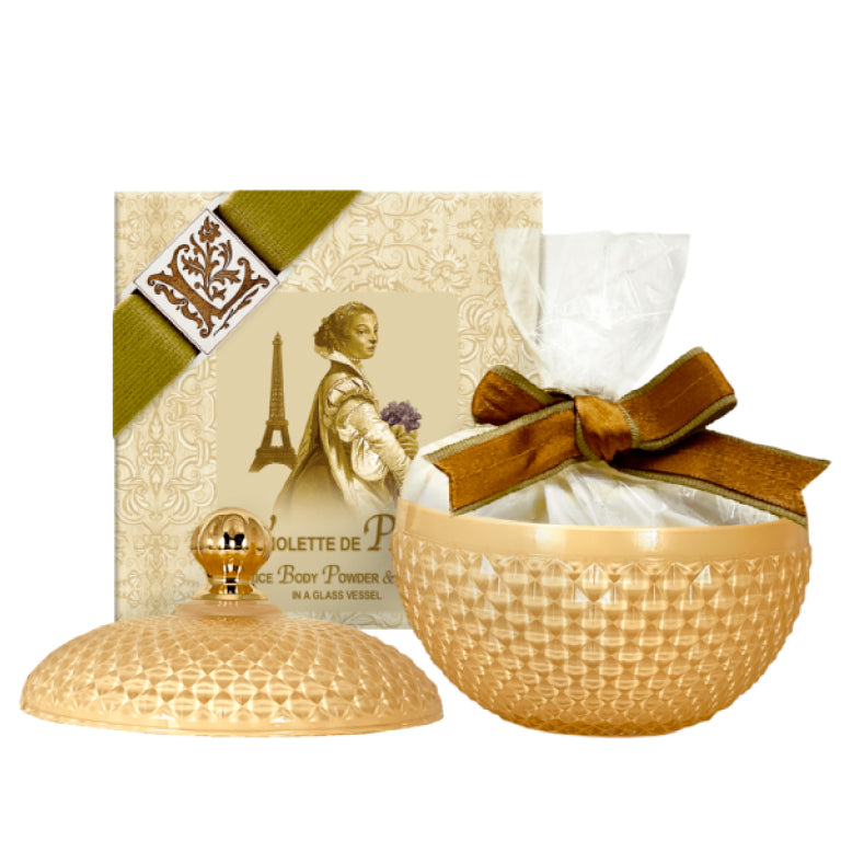 Rice Body Powder 6oz. in a Glass Vessel