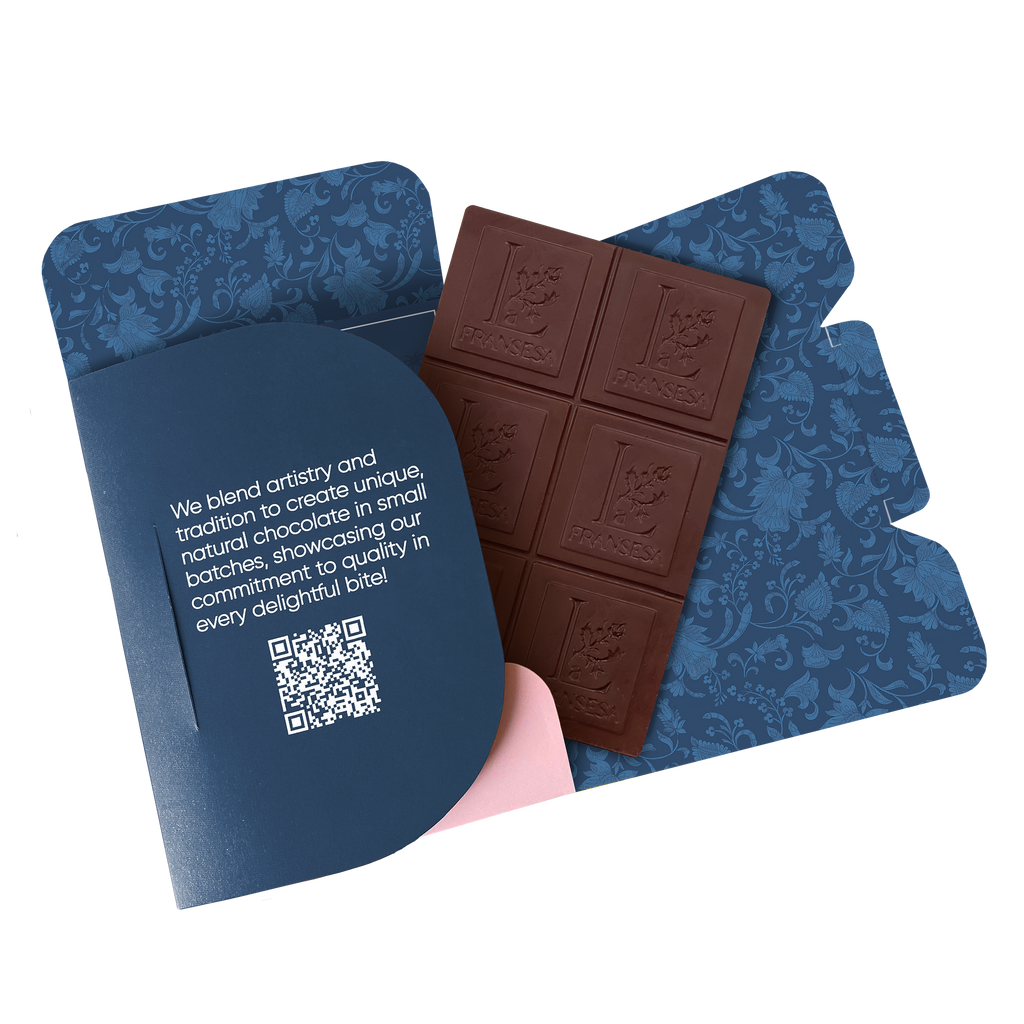 Blueberries - Bean to bar. Craft Chocolate. 70% cocoa