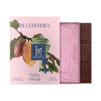 Blueberries - Bean to bar. Craft Chocolate. 70% cocoa