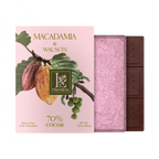 Macadamia & Walnuts - Bean to bar. Craft Chocolate. 70% cocoa