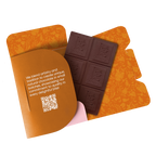 Orange - Bean to bar. Craft Chocolate. 70% cocoa