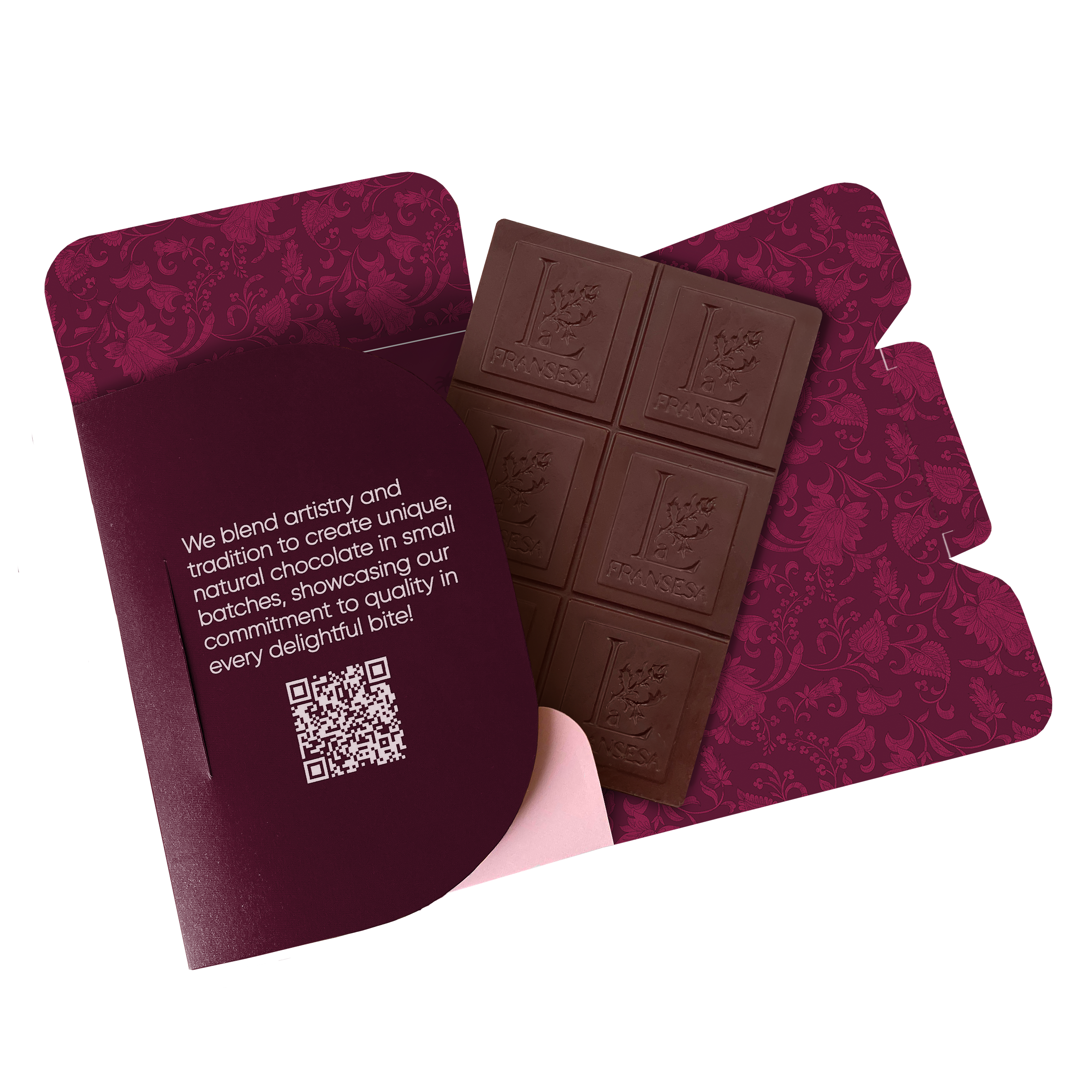 Passion Fruit - Bean to bar. Craft Chocolate. 70% cocoa