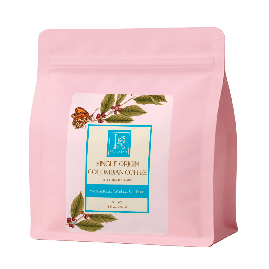 Single-Origin Coffee from Colombia. Arabica Beans – Medium Roast 250g