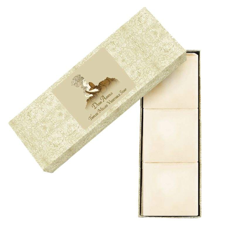 Tripled Milled Vegetable Soap (Set of 3)