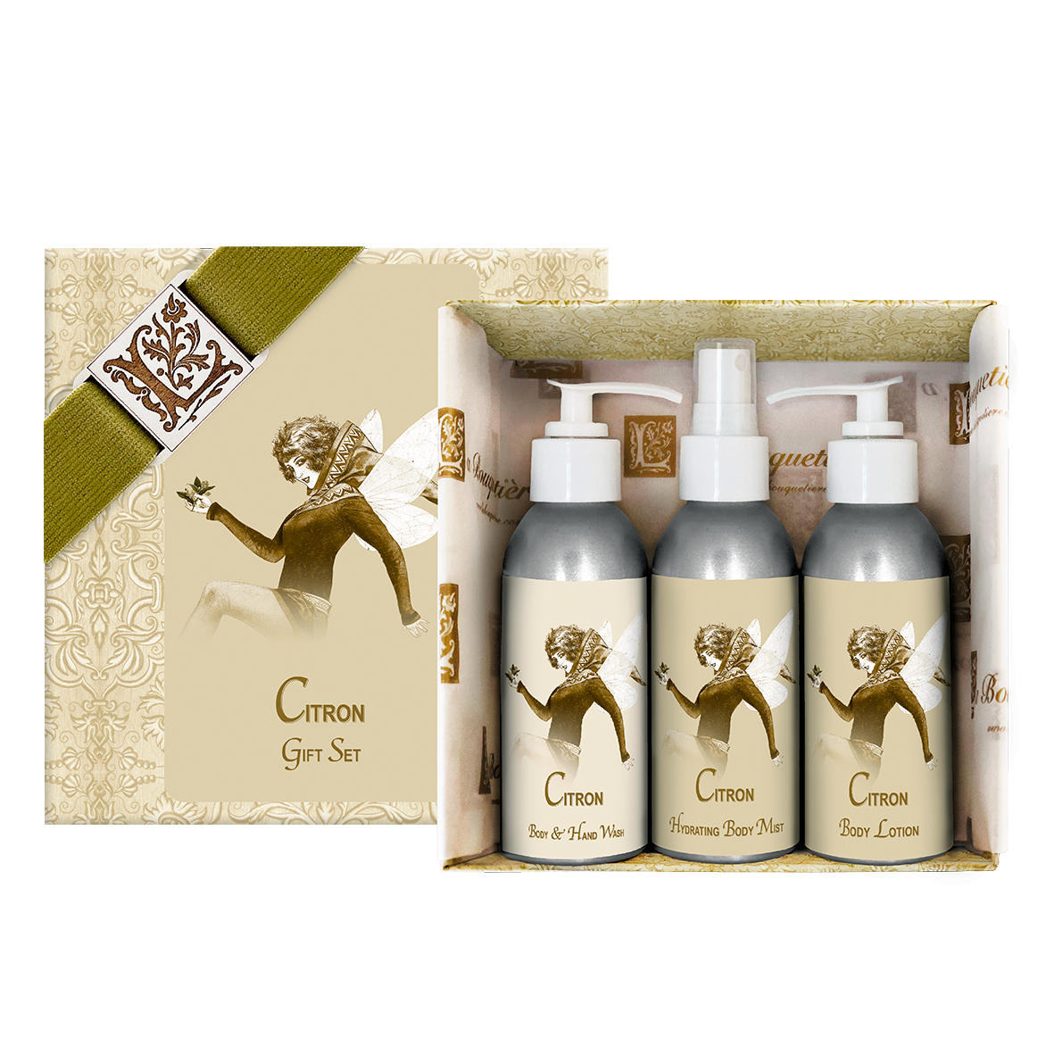 Gift Set 4oz. ea. (Wash, Mist, Lotion)