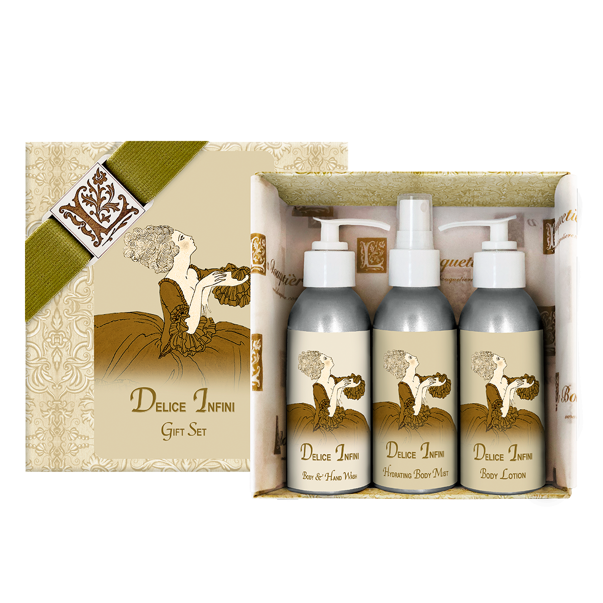 Gift Set 4oz. ea. (Wash, Mist, Lotion)