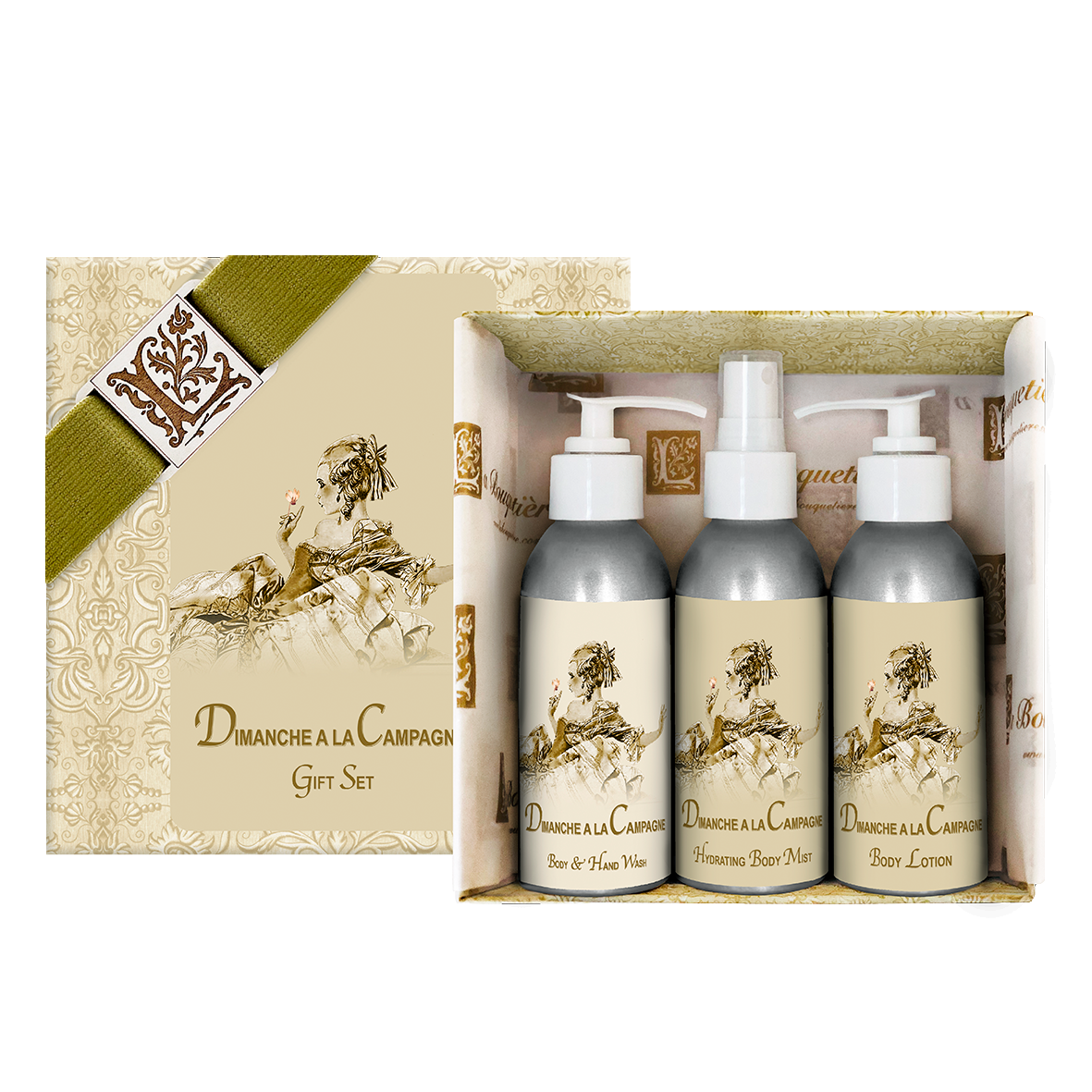 Gift Set 4oz. ea. (Wash, Mist, Lotion)