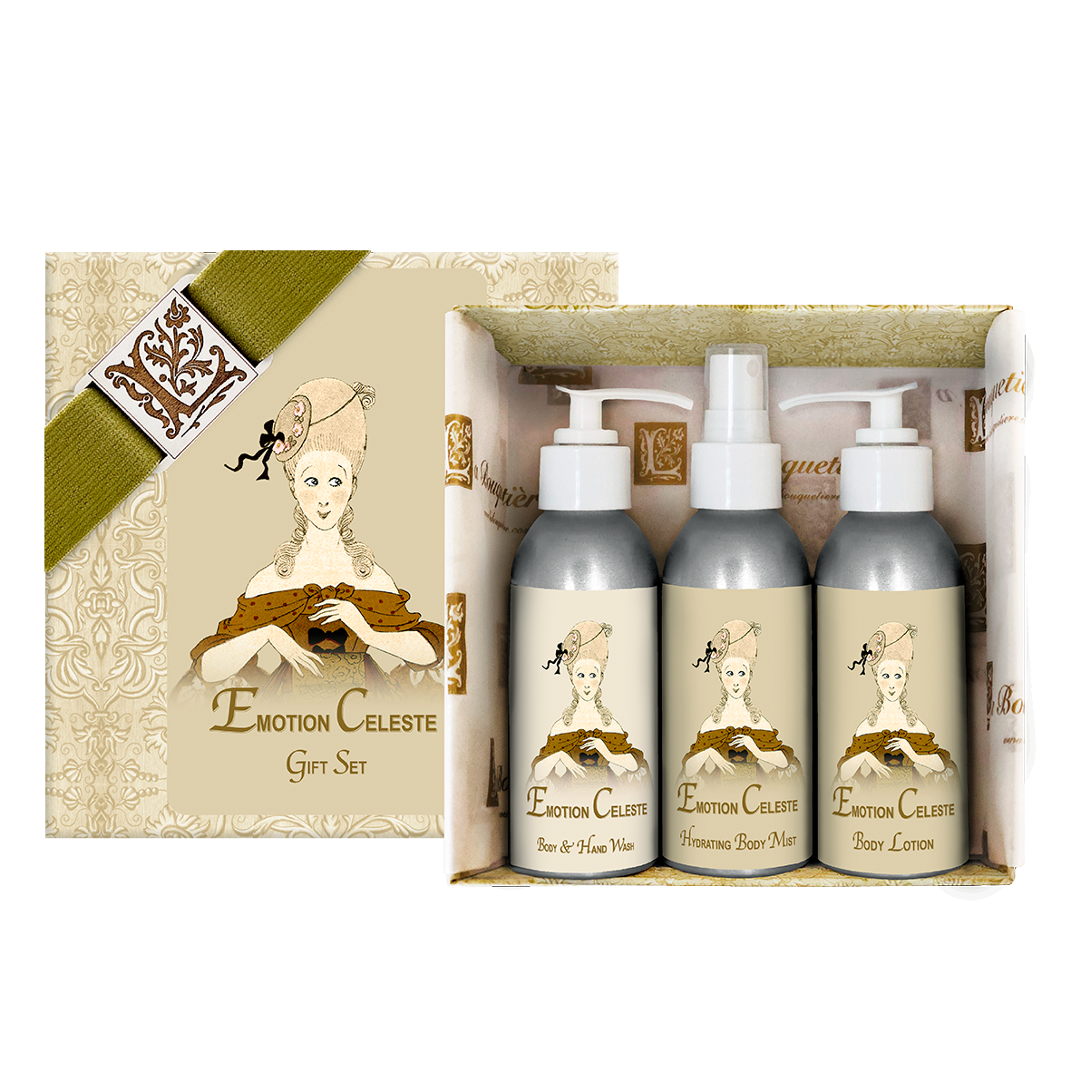 Gift Set 4oz. ea. (Wash, Mist, Lotion)