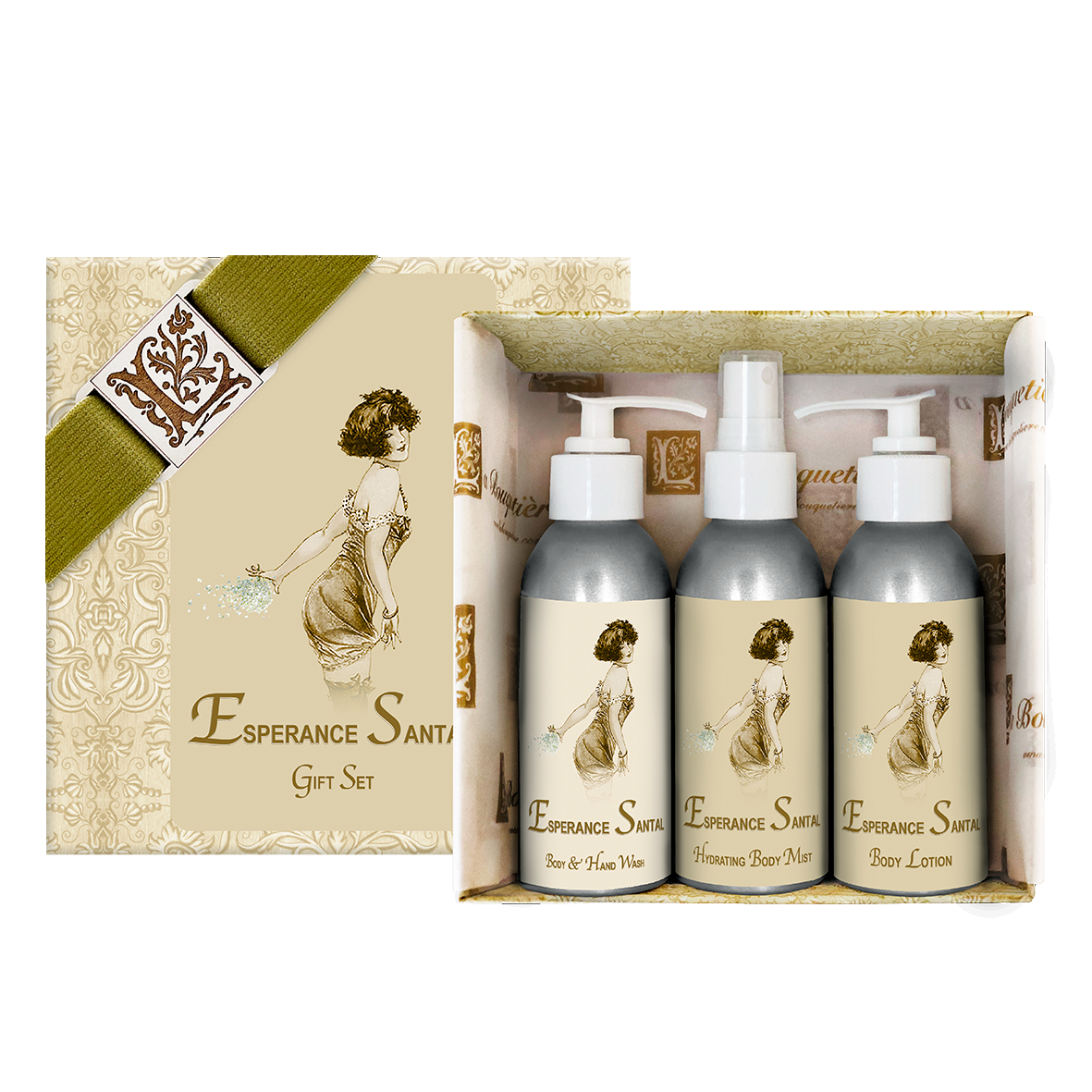 Gift Set 4oz. ea. (Wash, Mist, Lotion)