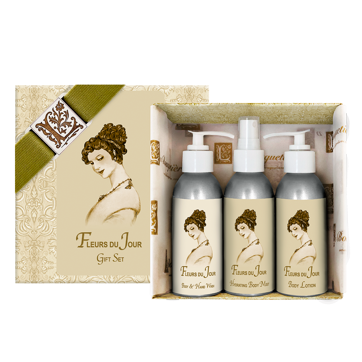 Gift Set 4oz. ea. (Wash, Mist, Lotion)