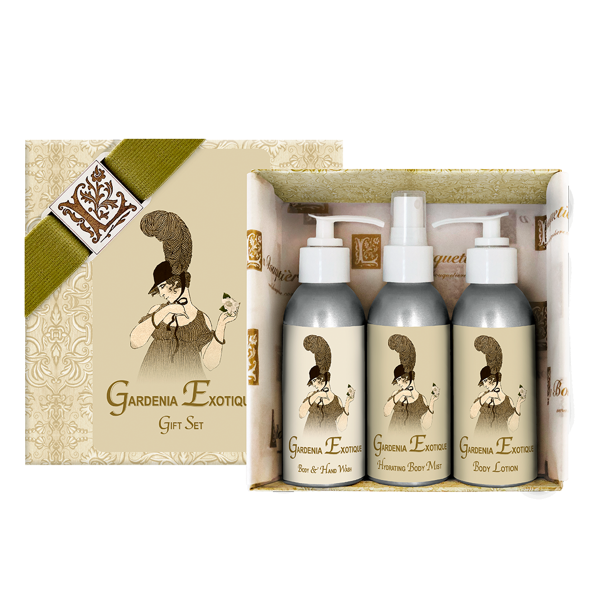 Gift Set 4oz. ea. (Wash, Mist, Lotion)