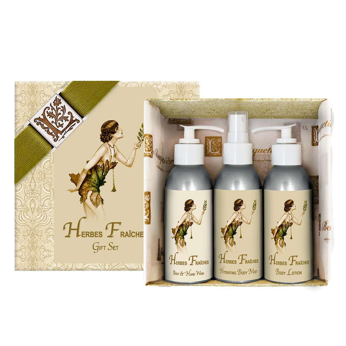 Gift Set 4oz. ea. (Wash, Mist, Lotion)