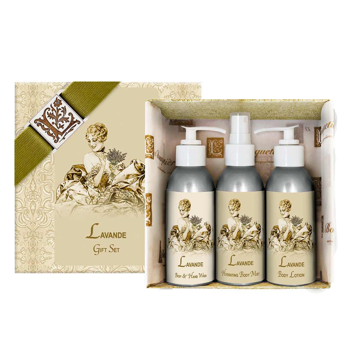 Gift Set 4oz. ea. (Wash, Mist, Lotion)