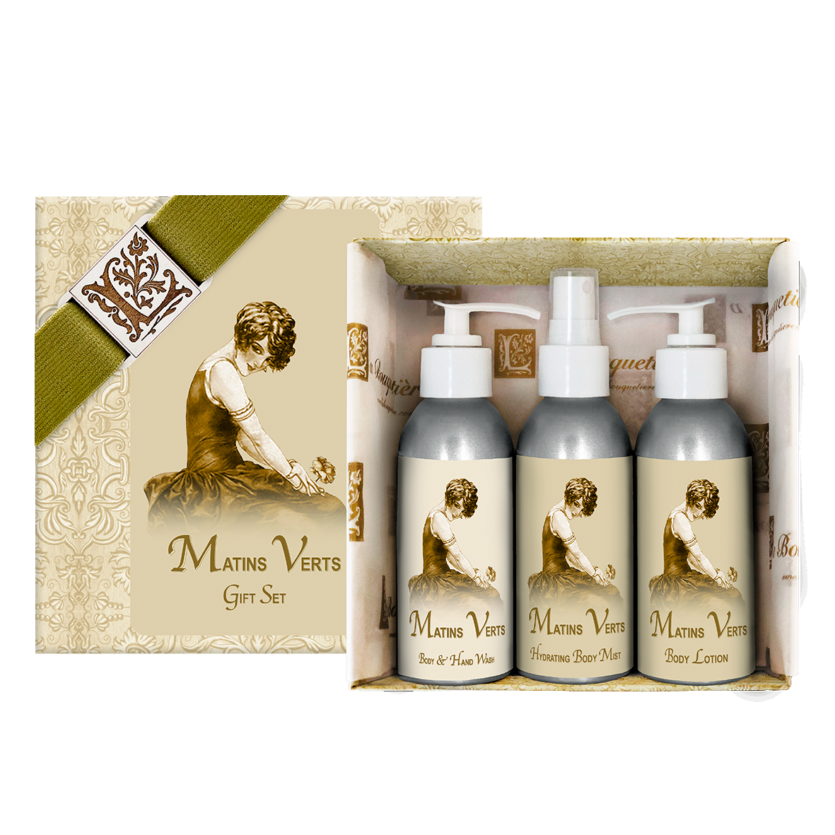 Gift Set 4oz. ea. (Wash, Mist, Lotion)
