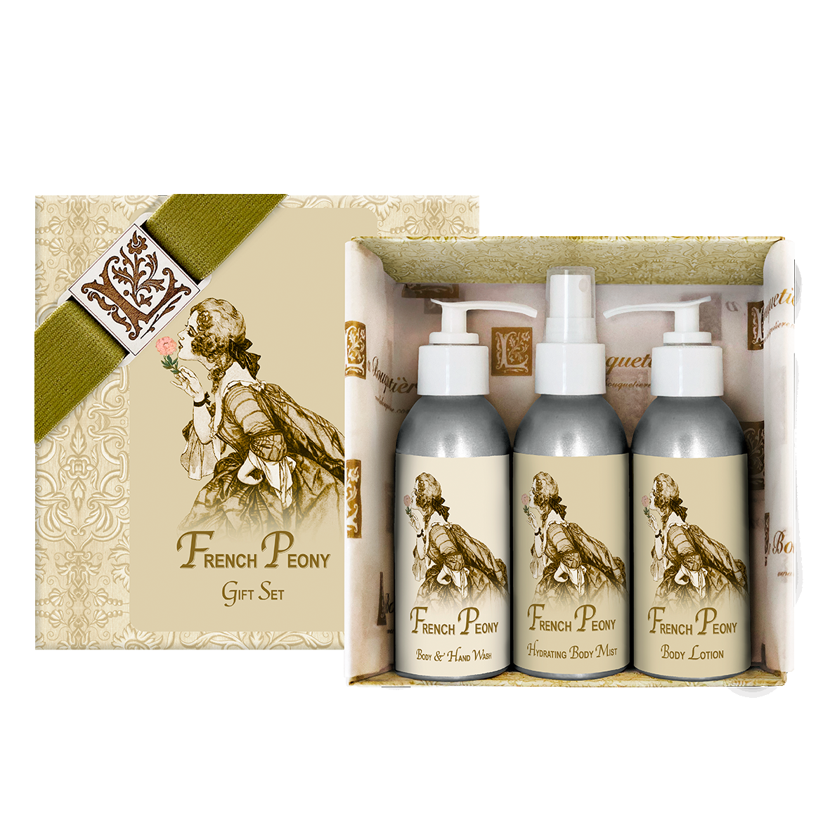 Gift Set 4oz. ea. (Wash, Mist, Lotion)