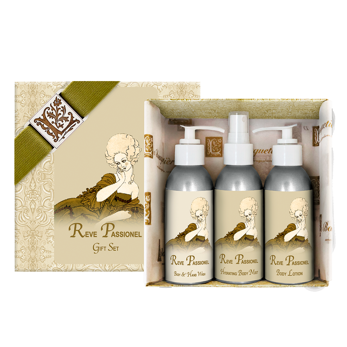 Gift Set 4oz. ea. (Wash, Mist, Lotion)