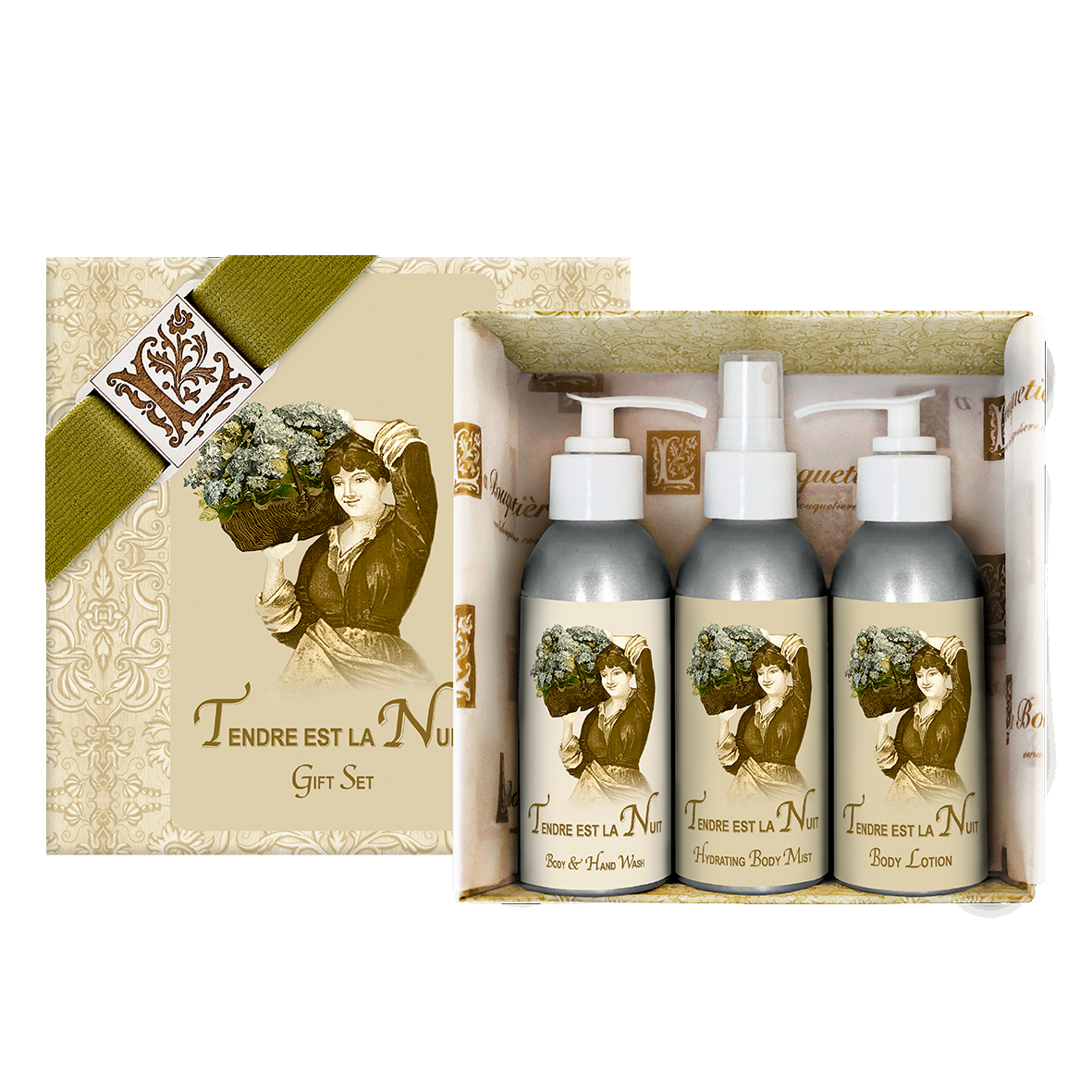 Gift Set 4oz. ea. (Wash, Mist, Lotion)