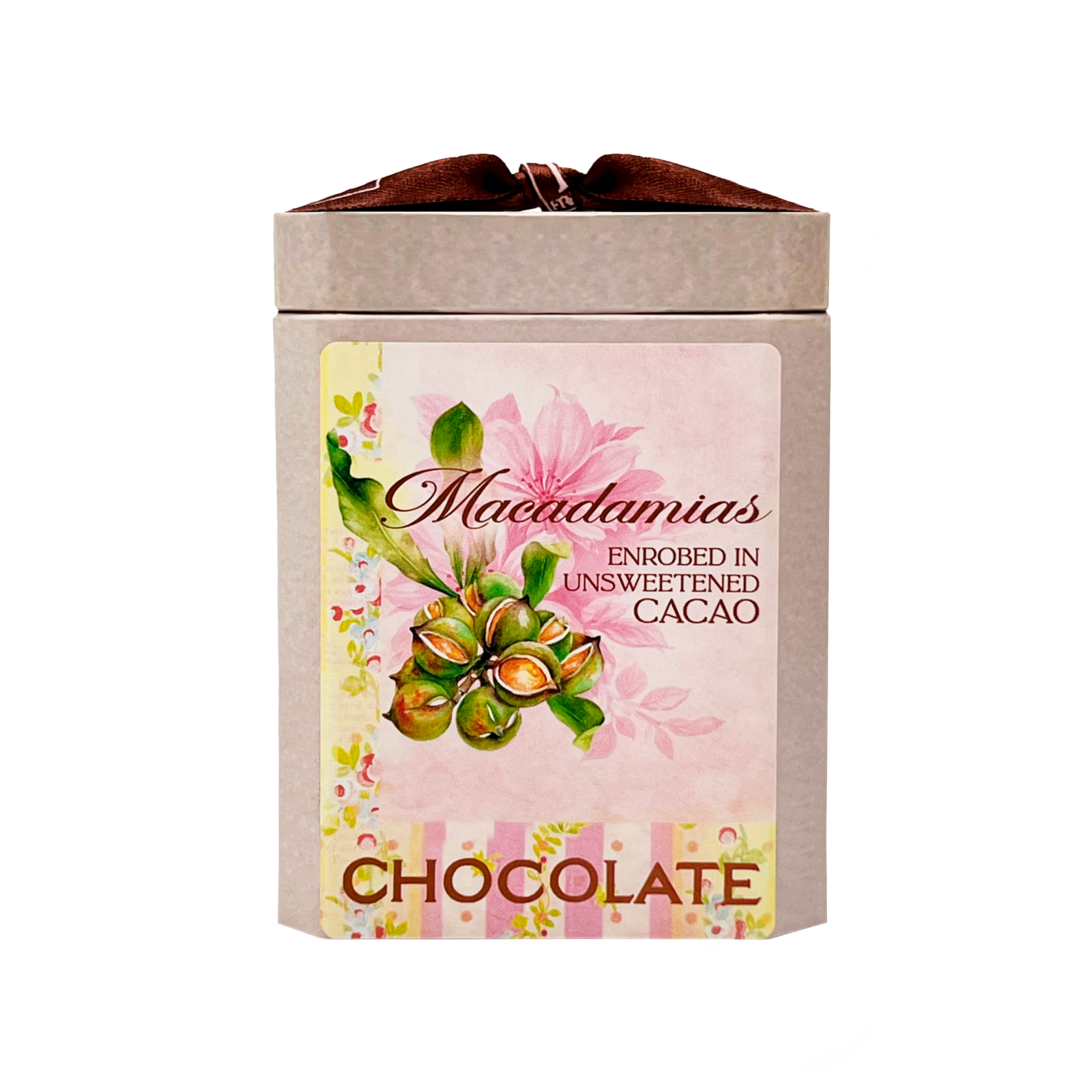 LA FRANSESA Bean-to-Bar Chocolate — Quindío, Colombia. Macadamias - Enrobed in 77% Cacao