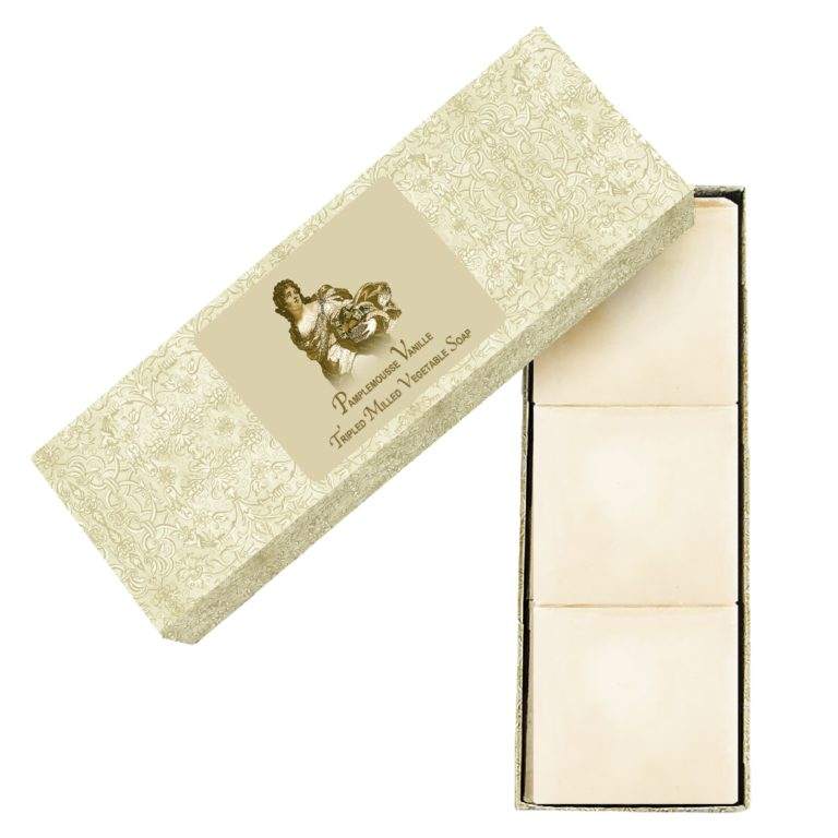 Tripled Milled Vegetable Soap (Set of 3)